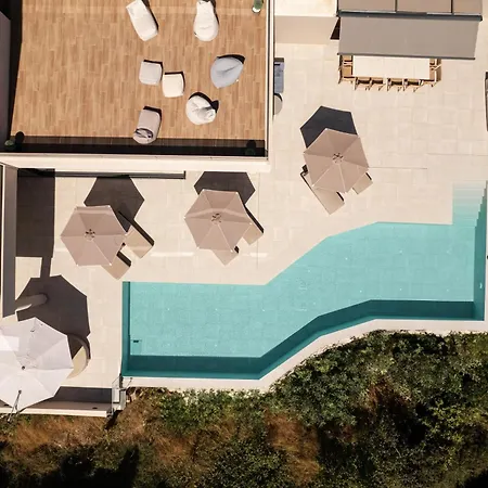 Villa Aerial - Sea & Gaze With Daily Housekeeping By Etouri Atsipopoulo